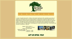 Desktop Screenshot of oakgardenapartments.com